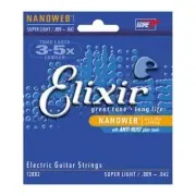 NEW Elixir Electric Nanoweb Super Light - .009-.042