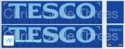 Code 3 Adhesive Vinyl Trailer Decal - TESCO - 1/50 1/76 1/ 1/87 1/64