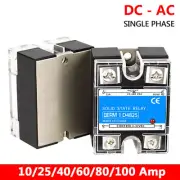 Solid State Relays SSR Input DC 3-32V to Output AC 24-480V Single-phase 10-100A