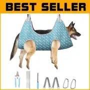 Breathable XL Pet Hammock Restraint for Small Dogs - Grooming & Bathing Aid