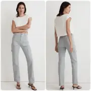NWT Madewell The Garment-Dyed '90s Straight Cargo Pant in Solstice