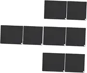 Luxshiny Sets Countertop Heat Resistant Mat Induction Cooktop Silicone Pad Oil Portable Cut to Size Pcs