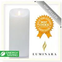 在飛比找蝦皮購物優惠-【Luminara 盧米娜拉 擬真火焰 蠟燭】 珍珠白海洋香