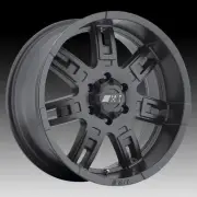 4/Mickey Thompson Sidebiter II Matte Black 22x12 8x170 -44mm (90000030366)
