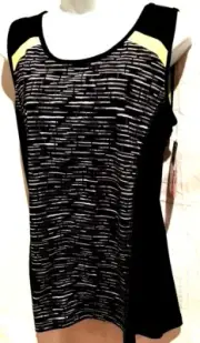 plus sz XS (14) TS TAKING SHAPE Activewear Singlet Gym Built In Bra Top NWT!