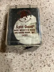 Quaker Boy - Split Quad Turkey Mouth Call, White