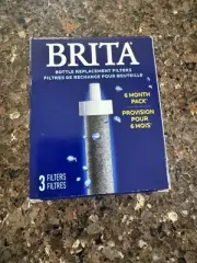 Brita Water Bottle Filter - 3 Count New In Box