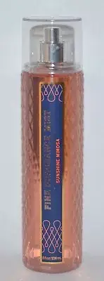 NEW BATH & BODY WORKS SUNSHINE MIMOSA FINE FRAGRANCE MIST SPRAY 8 OZ LARGE
