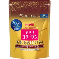 在飛比找蝦皮購物優惠-MeIji 明治膠原蛋白粉 Premium 補充包無湯匙 1