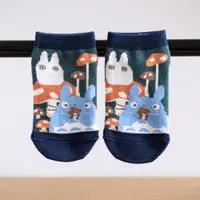 在飛比找樂天市場購物網優惠-真愛日本 可註名兒童襪子 中小龍貓香菇 綠靛 兒童襪子 龍貓