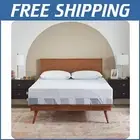 Antimicrobial California King Gel Memory Foam Mattress Topper with Cooling Cover