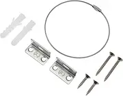 PEPLAYTAL 6 Sets Wardrobe Fixer Tip Furniture Anchor Proofing Tool for Wall and Connectors Sturdy Bracket for Secure Furniture Stability Safety for Homes