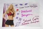 2011 Benchwarmer TRA'SHELL THOMPSON Limited SCHOOL GIRLS Auto/25 Tropic Beauty