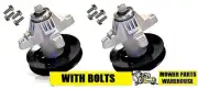 (2) REPL MTD CUB CADET 50" DECK BLADE SPINDLE 918-04125 ASSY 918-04126 W/ BOLTS