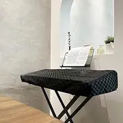 [Clairevoire] Arranger / Keyboard / Digital Piano Cover for Korg PA1000 (Ebony Black)