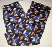 Peanuts Men's Halloween Minky Fleece Sleep Pajama Pants Mummy Snoopy Bats M