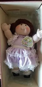 Vintage 1984 16" Limited Edition STEPHANIE ANNE Cabbage Patch Porcelain Doll NIB
