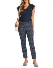 [Marcs] Ellis Welt Pocket Pant in Navy Multi