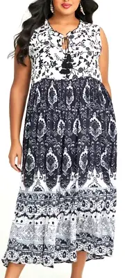 TS TAKING SHAPE plus sz S / 16 Natural Botanica Tiered Dress sparkle NWT rrp$180