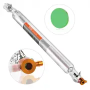 VEVOR Laser Tube, 40W CO2 Laser Tube for Laser Engraver and Cutter Machine, 720 mm Length, 50 mm Diameter, Glass Laser Cutting Tube with TEM00 Beam Mo
