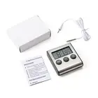 Accurate Temperature Monitoring LCD Thermometer for Refrigerator Freezer