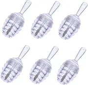 Ipetboom Diy Tube Set 6pcs Honeycomb Gloss Lipstick Tube for 8ml Mini Honey Pot Lip Gloss Containers