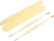 Hoement 1 Set Dual Head Ear Wax Removal Tool Kit Safe Ear Cleaner with Multi Function Tiny Spoons Flexible Design for Comfortable Use
