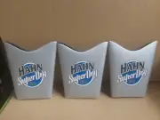 3 Hahn Super Dry Beer Flat Folding Neoprene Can Stubby Coolers Holders