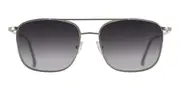 VANNI VS670 C64 Men's Sunglasses Silver Size 57