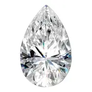 Gemstone Moissanite True Light G-H-I Color 6X4mm Pear