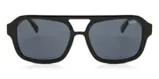 Soda Shades Soda BIANCA Midnight Men's Sunglasses Black Size 54