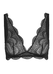 Simone PÉRÈLE Karma Lace Soft-cup bra - Black - 1 1