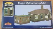 SceneCraft by Bachmann 44-090C OO Gauge Bluebell Waiting Room & Toilet LB&SCR