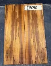 Thermally modified spalted flame figured maple lam-top/ guitar top