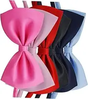 [SHERCHPRY] 6pcs Bow Tie for Boys Black Kids Bow Tie Pet Corsage Child, As Shown, Medium