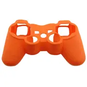 Silicone Cover For PS3 Controller Skin Case Orange