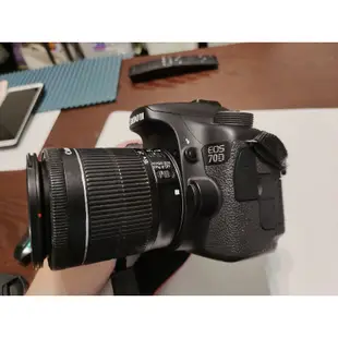 現貨-canon 70d，caonn eos 70d單眼數位相機，含18-55變焦鏡頭，外觀新