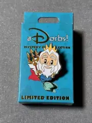 Disney WDI MOG Mickey's Glendale aDorbs! Little Mermaid 35th King Triton Pin