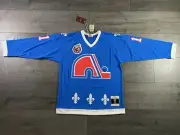 Mitchell & Ness Quebec Nordiques Owen Nolan 1992-93 Blue Line Jersey Size Large