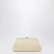 [Jimmy Choo] Skylar clutch in butter-colored leather One size Burgundy
