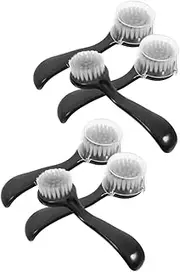 OATIPHO 6pcs Facial Cleansing Brush Manual Face Scrubber for Gentle Exfoliation for Daily Face Washing Multi Purpose Tool for Nail and Skin Care