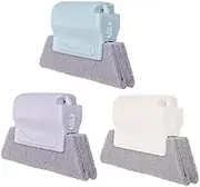 2pieces Groove Cleaning Brush Window Groove Gap Cleaning Brush Hand-held Cleaning Brush Track Door Cleaner Brushes（Random Color）