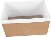 TOGEVAL 1 Set Cardboard Cat Scratcher House Puppy Resting Nest Cats Pads Sleeping Scratching Board Scratching from Beds Shape Sleep Kitten Resting Nest Paw Kitten Pad Puppy for Paper