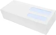 SEWACC Secure Document Envelopes Window 100pcs Self Sealing Mailers for Business Checks Documents