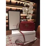 全新 GUCCI GG MARMONT SMALL CAMERA HANDBAG  相機包