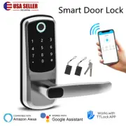 Smart Door Lock WiFi Fingerprint Keyless Entry Digital Keypad Deadbolt Bluetooth