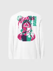 Squid Game Attention Long Sleeve Shirt