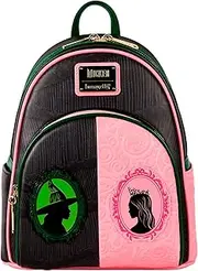 [Funko] Loungefly - Wicked - Pink & Green Mini Backpack - Wicked Part 1 - Premium Vegan Leather - Gift Idea - Official Merchandise - for Boys, Girls Men and Women - Movies Fans