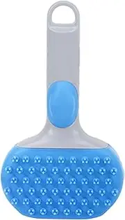 Shedding Steam Cat Brush, Double Sided Dog Grooming Comb, Gentle Knot Proof Massager, Deep Cleaning Undercoat Rake, Ideal for Kitten Bathing, Pet Spa Care, 7.48x3.94x2.36 inches