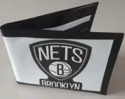 Brooklyn Nets NBA Basketball Bi-Fold Duct Tape Wallet handmade duck